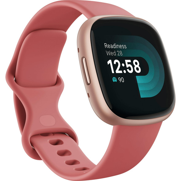 Fitbit Versa 4 Fitness Smartwatch with Daily Readiness, GPS, FB523RGRW-US