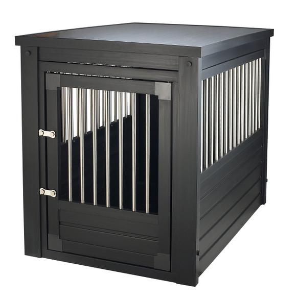 New Age Pet ECOFLEX Dog Crate End Table Furniture-Style Pet Crate 10YR WTY