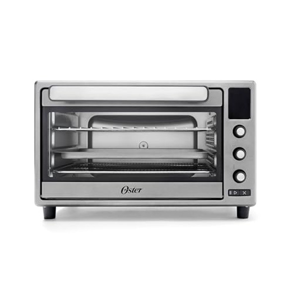 OSTER 10 FUNCTION AIR FRYER OVEN TOASTER OVEN COUNTERTOP OVEN - GRAY