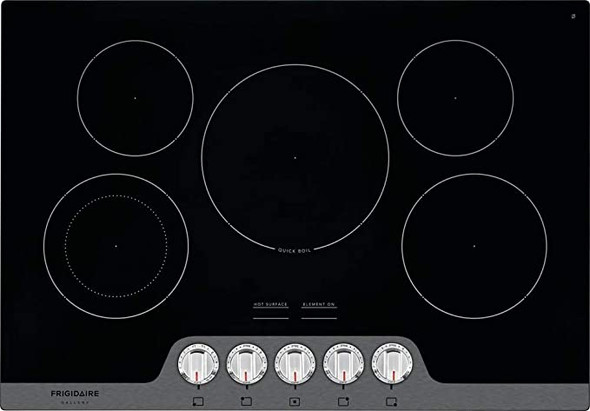 Frigidaire Stainless Steel Gallery 30" Electric Cooktop FGEC3068US - Black