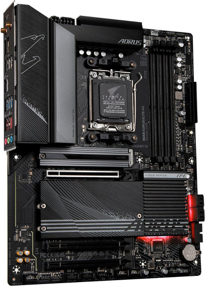 GIGABYTE B650-AORUS-ELITE-AX AM5 LGA 1718 AMD ATX GAMING MOTHERBOARD DDR5 M.2 GIGABYTE B650-AORUS-ELITE-AX AM5 LGA 1718 AMD ATX GAMING MOTHERBOARD DDR5 M.2