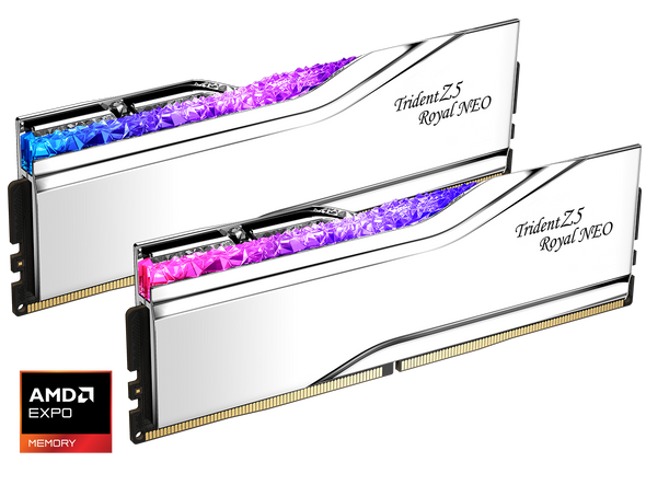 G.SKILL Trident Z Royal Series 64GB (2 x 32GB) 288-Pin PC RAM DDR5 6000 (PC5