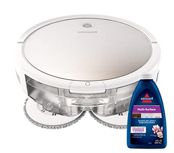 BISSELL SPINWAVE PET ROBOT 2-IN-1 WET MOP AND DRY - WHITE