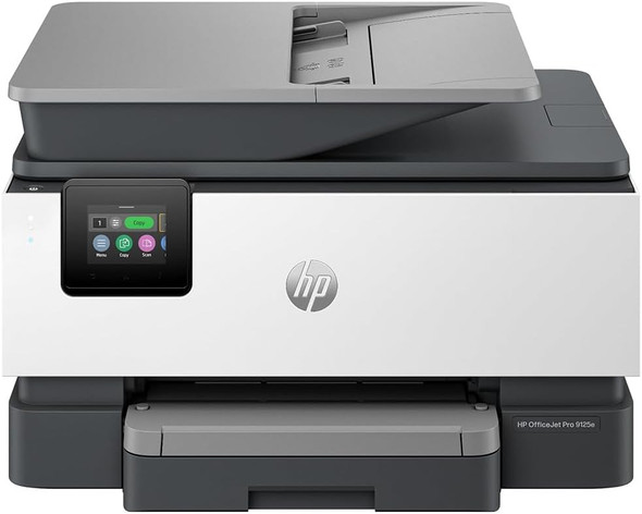 HP OFFICEJET PRO 9125E ALL-IN-ONE PRINTER - CEMENT - NO INK INCLUDED