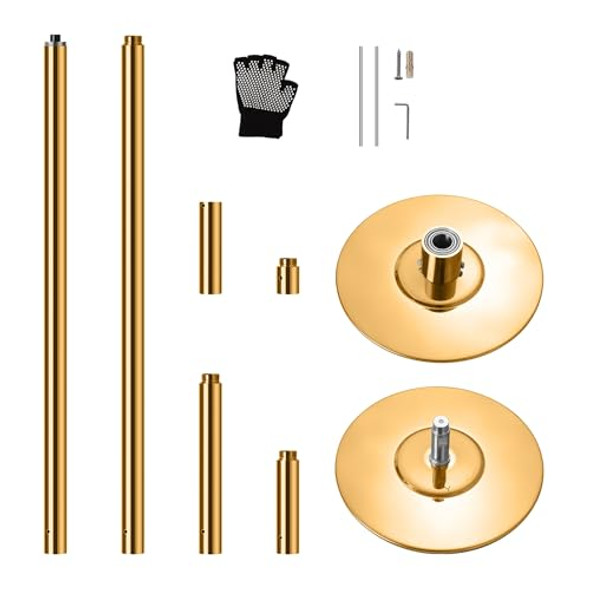 SereneLife Professional Spinning Dance Pole, 45mm Portable Exercise Pole Fitness