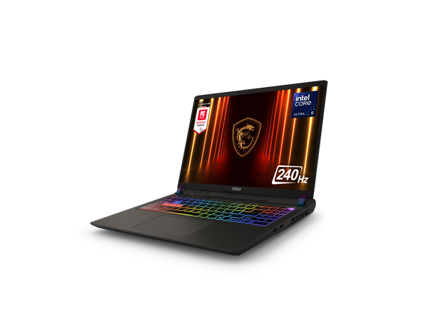 MSI - 16" GeForce RTX 5070 Ti Laptop GPU - Intel Core Ultra 9 275HX  - 32GB