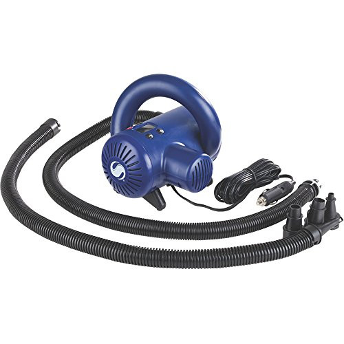 SEVYLOR HIGH-PRESSURE ELECTRIC PUMP, 12V PORTABLE AIR PUMP 15 PSI - BLUE