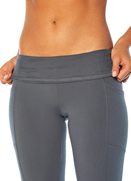MARIKA WOMEN'S ECLIPSE TUMMY CONTROL BOOTLEG PANT GRAY XL New