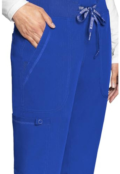 Med Couture Jogger Pant with 5 Pockets MC7710 - X-Small, Royal New