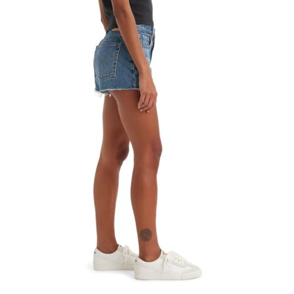 LEVI'S SIZE 27 WOMEN'S 501 ORIGINAL SHORTS - DARN IT NOW New