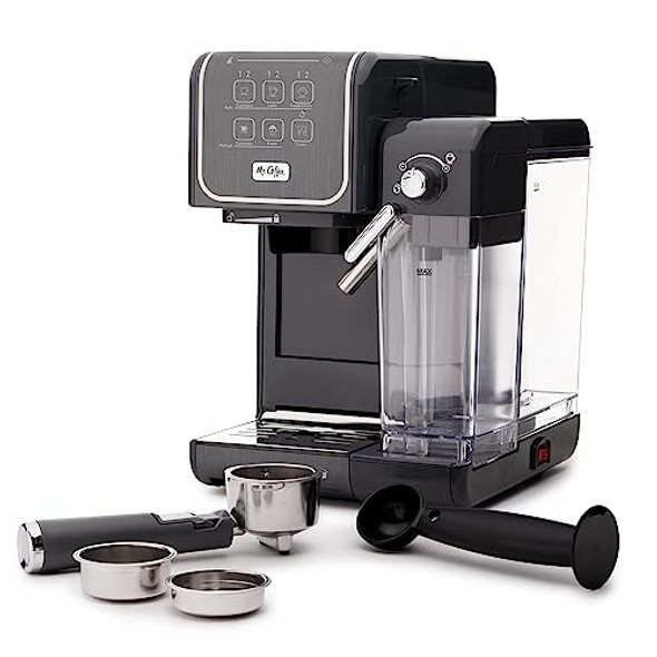 MR. COFFEE ONE-TOUCH COFFEEHOUSE+ ESPRESSO CAPPUCCINO LATTE MAKER - GRAY