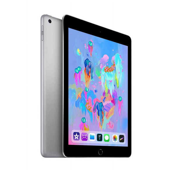 Apple iPad 6th Gen 9.7" QXGA Tablet 2018 A10 Fusion Chip Wi-Fi, 32GB iOS 12 Apple iPad 6th Gen 9.7" QXGA Tablet 2018 A10 Fusion Chip Wi-Fi, 32GB iOS 12