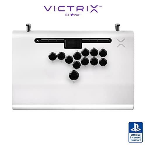 VICTRIX PRO FS-12 ESPORTS PLAYSTATION FIGHT STICK ALL BUTTON ARCADE - WHITE