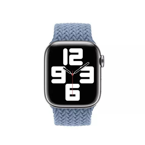 APPLE WATCH BRAIDED SOLO LOOP 41MM - SLATE BLUE - SIZE 8 - SLATE BLUE APPLE WATCH BRAIDED SOLO LOOP 41MM - SLATE BLUE - SIZE 8 - SLATE BLUE