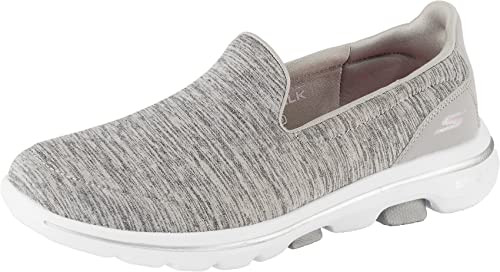 Skechers Women's Go Walk 5 Honor Sneaker Gray WOMEN SIZE 8.5W