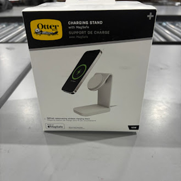 OTTERBOX CHARGING STAND W/MAGSAFE 15W - WHITE New