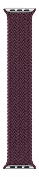 APPLE WATCH BRAIDED SOLO LOOP 45MM - SIZE 12 - DARK CHERRY APPLE WATCH BRAIDED SOLO LOOP 45MM - SIZE 12 - DARK CHERRY