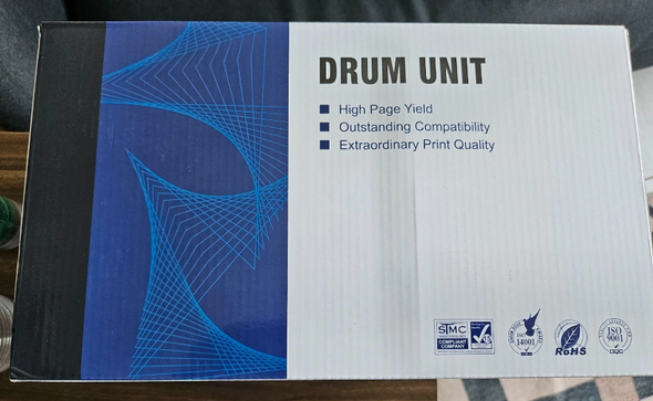 JEOSTARKY DR730 DRUM UNIT REPLACEMENT BROTHER 2 PACK NOT TONNER - BLACK New