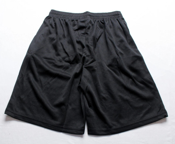 SQUARE METER BASIC SOLID BREATHABLE ATHLETIC SHORTS BLACK - SIZE: MEN L - BLACK New