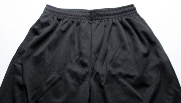 SQUARE METER BASIC SOLID BREATHABLE ATHLETIC SHORTS BLACK - SIZE: MEN L - BLACK New