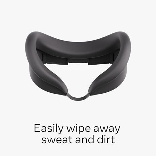 META QUEST 3 SILICONE FACIAL INTERFACE- BLACK