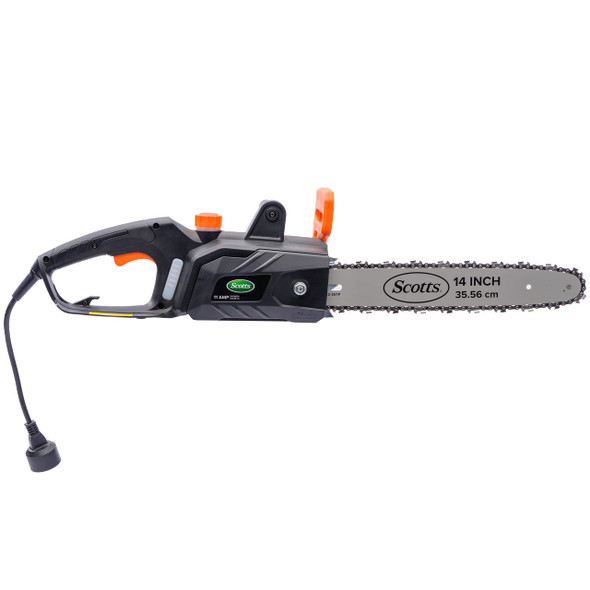 SCOTTS OUTDOOR POWER TOOLS CS34014S 11-AMP 14-INCH CORDED CHAINSAW - GRAY/ORANGE New
