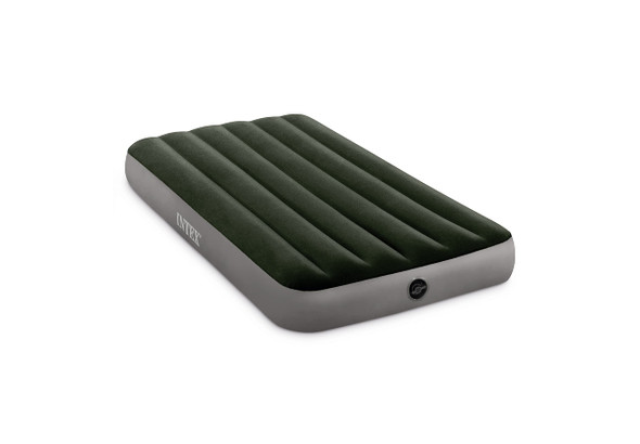 INTEX 64107E DURA-BEAM STANDARD PRESTIGE AIR MATTRESS TWIN SIZE NO PUMP - GREEN
