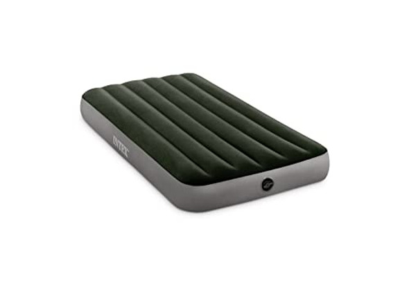 INTEX 64107E DURA-BEAM STANDARD PRESTIGE AIR MATTRESS TWIN SIZE NO PUMP - GREEN