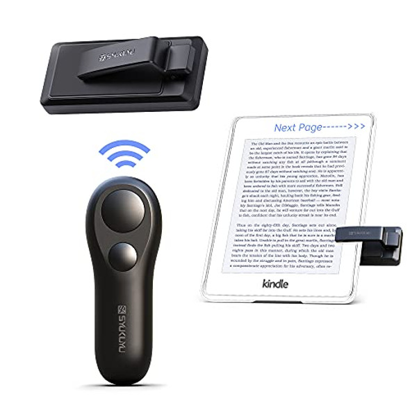 SK SYUKUYU RF REMOTE CONTROL PAGE TURNER FOR KINDLE READING IPAD SURFACE - BLACK