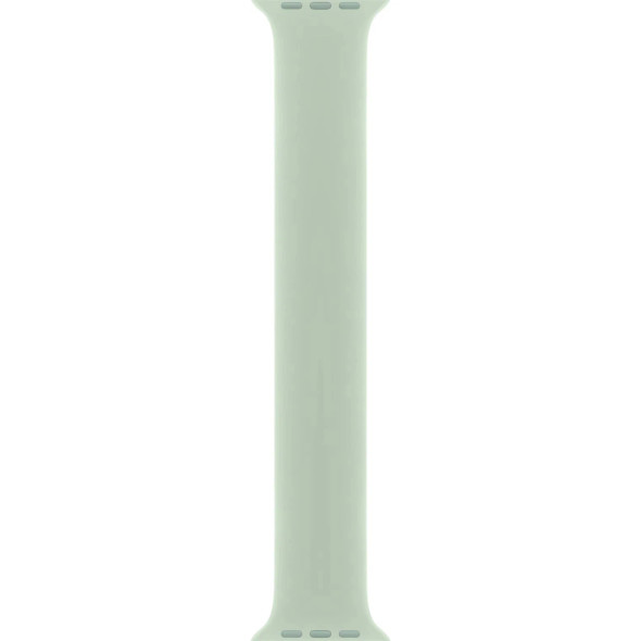 APPLE WATCH BAND SILICONE SOLO LOOP 41MM SIZE 4 - MINERAL GREEN
