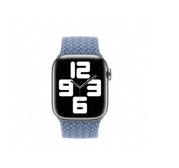APPLE WATCH BRAIDED SOLO LOOP 45MM - SLATE BLUE - SIZE 12