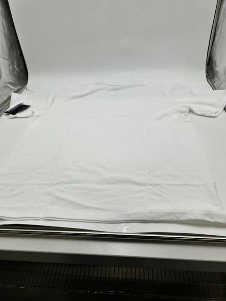 BLUE ICE WHITE LARGE VNECK TEE TSHIRT MENS - SIZE: MEN L - WHITE New