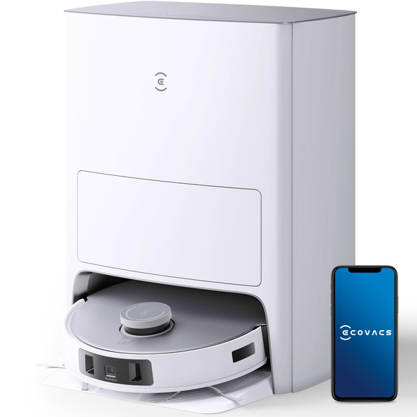 ECOVACS DEEBOT T20 Omni Robot Vacuum and Mop - White