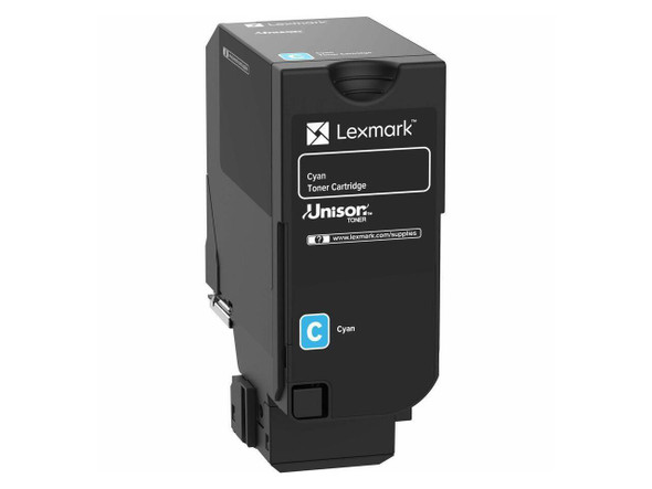 Lexmark Original Laser Toner Cartridge Return Program Cyan 1 Pack 71C0HCG Lexmark Original Laser Toner Cartridge Return Program Cyan 1 Pack 71C0HCG