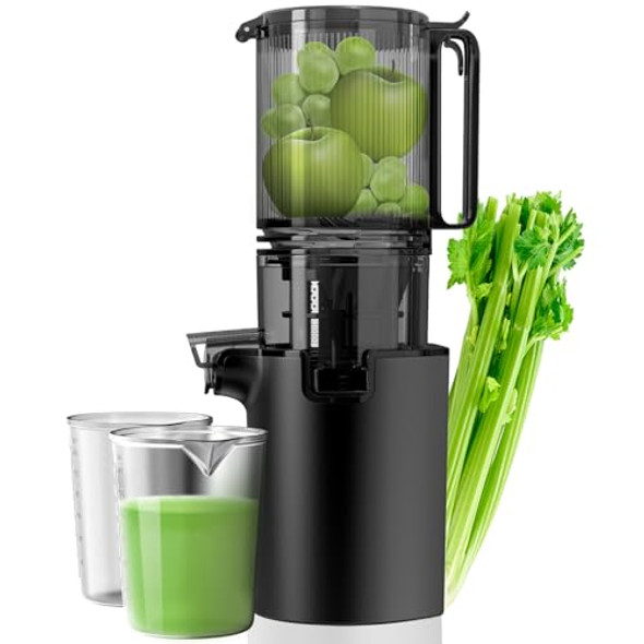 CANOLY Cold Press Juicer, 350w Motor, High Juice Yield, Easy Clean JE-68 - Grey