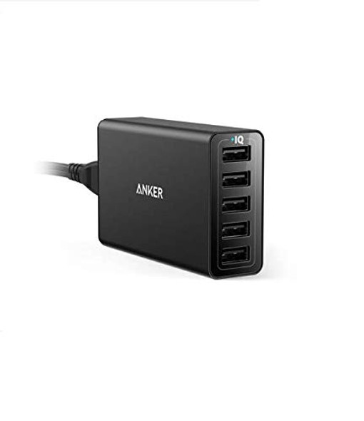 ANKER POWERPORT 5 PORT 40W 5-PORT - A2124 - BLACK