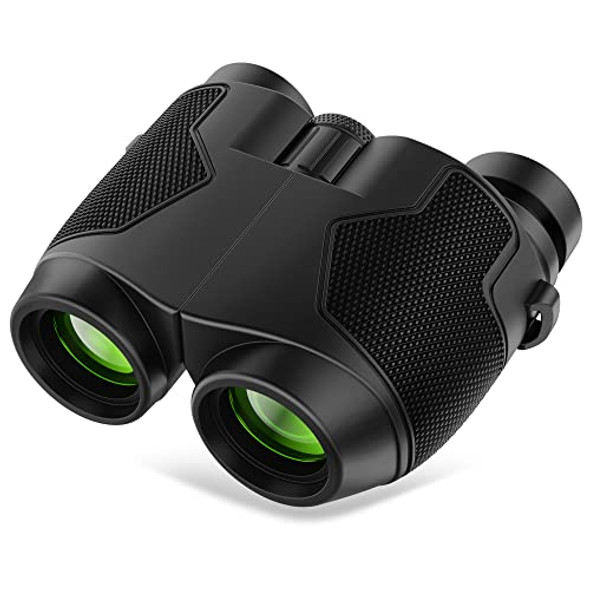 12X25 Binoculars Clear Low Night Version Adults & Kids Large Eyepiece Waterproof