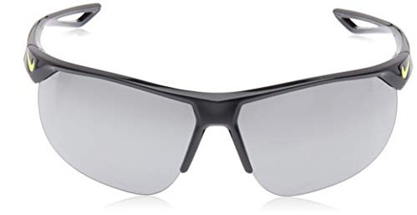 NIKE GOLF CROSS TRAINER SUNGLASSES, 67MM FRAME - BLACK/GRAY/SILVER