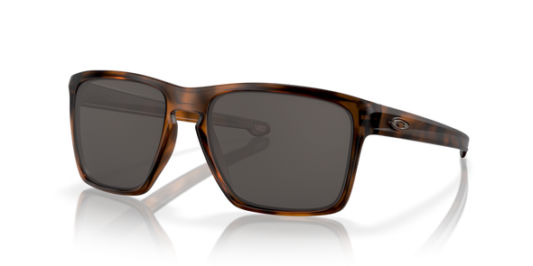OAKLEY SLIVER XL OO9341 WARM GRAY LENSES, MATTE BROWN TORTOISE FRAME, 57MM