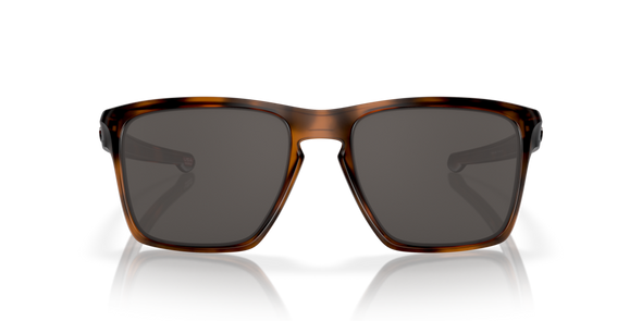 OAKLEY SLIVER XL OO9341 WARM GRAY LENSES, MATTE BROWN TORTOISE FRAME, 57MM