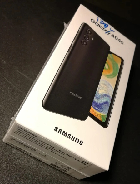 SAMSUNG GALAXY A04S 128GB DUAL SIM - UNLOCKED - BLACK - BLACK