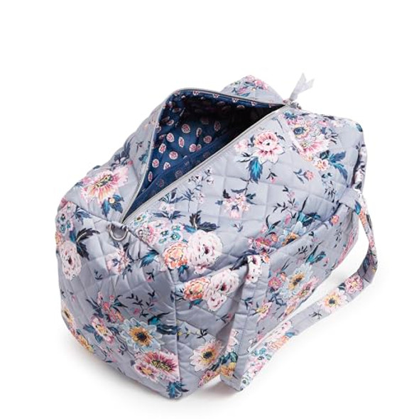27295-18476 VERA BRADLEY TWILL LARGE TRAVEL DUFFLE BAG PARISIAN BOUQUET NOS