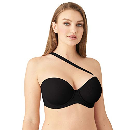 WACOAL WOMEN'S RED CARPET STRAPLESS CONVERTIBLE BRA - SIZE: WOMEN 34D - BLACK New