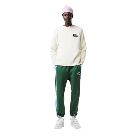 XH1466-51-132 LACOSTE MEN'S BRANDED BAND SWEATPANTS GREEN SIZE L New