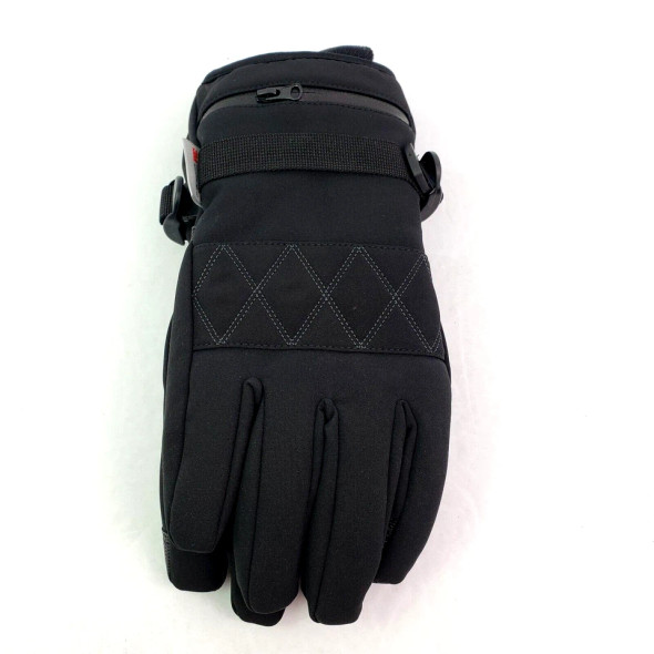 FLAMINO ADULT 3M THINSULATE OUTDOORS WARM WINTER SKI GLOVES - SIZE L - BLACK