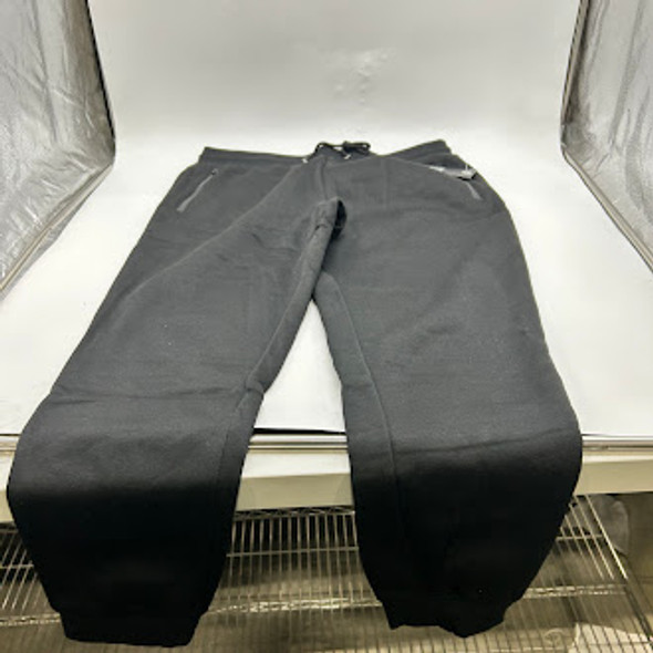 J.COME JOGGER SWEATPANTS - SIZE: MEN XL - BLACK New