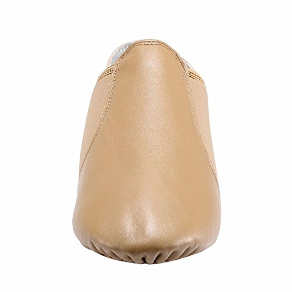 DYNADANS LEATHER UPPER SLIP-ON JAZZ SHOE (BIG KID/LITTLE KID/TODDLER) SIZE 5