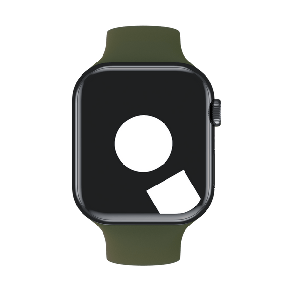APPLE WATCH SILICONE SOLO LOOP 45MM SIZE 7 - CYPRESS