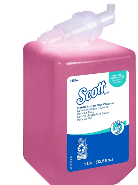 KIMBERLY-CLARK KIMCARE SKIN CLEANSER REFILL FLORAL LOTION - 1L - PINK New