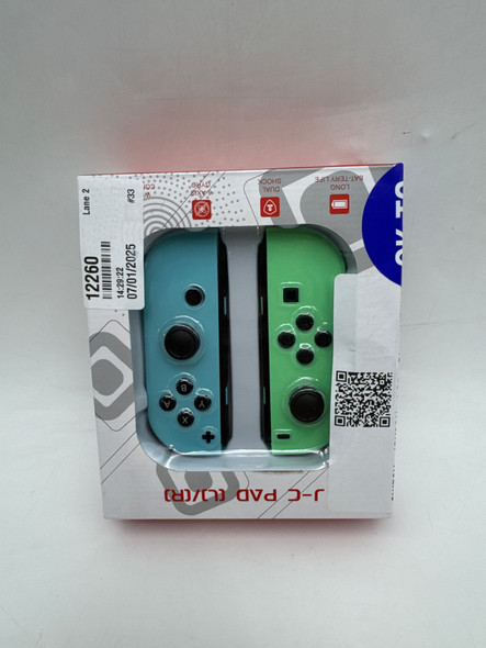 COMPATIBLE NINTENDO SWITCH CONTROLLER REPLACEMENT L/R JOYCONS WIRELESS New
